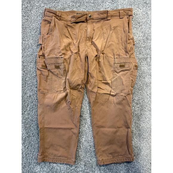 Duluth Trading Co. Flex Fire Hose Relaxed Fit Cargo Pants Mens 50x30 Work - Picture 1 of 9